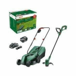 Akumuliatorinis vejapjovės ir trimerio komplektas Bosch EasyMower EasyGrassCut 18V 06008B9D02, 18V, su akumuliatoriumi
