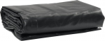 Tentas, juodos spalvos, 1x2,5m, 650g/m&sup2;