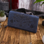 Moteri&scaron;ka odinė piniginė T-05-DB moteri&scaron;ka vintažinė odinė rankinė T-97-HDB Paolo Peruzzi dovanų rinkinys ZUP-106-HDB
