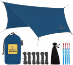 Palapinės brezentas atsparus vandeniui, Wise Owl Outfitters, mėlynas