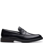 CLARKS Loaferiai vyrams, Juoda, Aldwin step loafers
