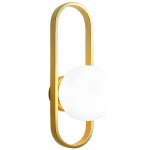 Sieninė Lempa Toolight App1756-1W Brush Gold White 17X14X34Cm