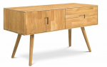 Komoda Furniteco Nord 1100x450x750 (ąžuolas, natūralus parketo aliejus)