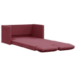 Grindų sofa-lova，Poilsio sofa, 2-1, raudonojo vyno, 112x174x55cm, audinys CFE28091