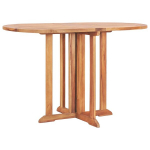 Sulankstomas sodo stalas，Lauko stalas, 120x70x75cm, tikmedžio masyvas CFE212480