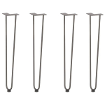Plaukų segtukas stalo kojelės, 4 vnt., 72cm, plienas CFE806739
