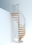 Spiraliniai laiptai Minka BERLIN &Oslash;140 cm, Balti