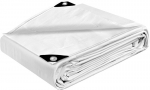 STARPYNG baltas brezentas 4 x 5 m, 140 g/m&sup2;