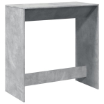 Baro stalas，Baro staliukas, betono pilkas, 102x50x103,5cm, apdirbta mediena CFE68853