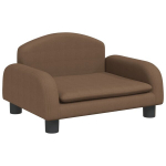 Vaiki&scaron;ka sofa，Vaikų sofa, rudos spalvos, 50x40x30cm, audinys CFE41321
