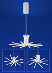 LED lubinis &scaron;viestuvas, baltas