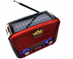 Radijo grotuvas su saulės baterija ir Bluetooth