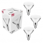 Infraraudonųjų spindulių lempa Avide, 150W E27 3vnt