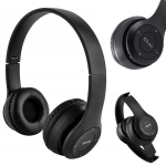 Belaidės ausinės p47 &bdquo;Bluetooth&ldquo; mikrofonas mp3