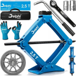 Trapecinis automobilio keltuvas Delphi Tools, 2,5T
