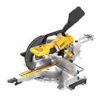 DeWALT Kampinis pjūklas 305 mm 18V be akumuliatoriaus DCS782N-XJ