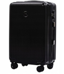 Nedidelis lagaminas Wings 566 ,S, juodas 55x38x20cm Ryanair ir Wizzair