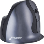 Evoluent VerticalMouse D Medium Wireless, juoda/pilka