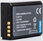 Canon, baterija LP-E10. 1080mAh