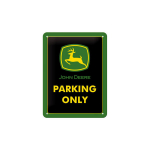 Nostalgic Art metalinė plok&scaron;telė John Deere Parking Only, 15x20 cm