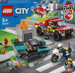 60319 LEGO&reg; City Ugniagesių gelbėjimo operacija ir policijos gaudynės
