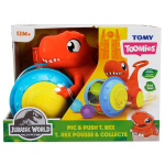Stumiamas žaislas Dinozauras Tomy Pic & Push T-Rex, E73254