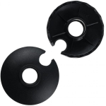 Plok&scaron;telės trekingo lazdoms Alpinus NX43646, juodos