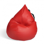 Sėdmai&scaron;is Qubo&trade; Splash Drop, dirbtinė oda, raudonas