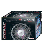 Stalo teniso kamuoliukai Donic P40+ Coach, 120 vnt., baltas