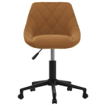 Pasukama valgomojo kėdė, rudos spalvos