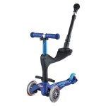 Triratis paspirtukas Micro Mini 3in1Deluxe Plus blue