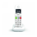Gigaset E290, baltas
