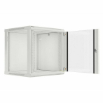 Sieninis rėmas Lanberg WF01-6612-10S 12U 60kg IP20 Pilka RAL7035 Savaranki&scaron;kai diegiamas