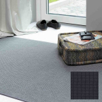 Narma lygus kilimas Limo, black, 80 x 350 cm