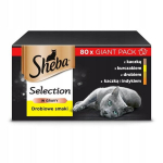 Sheba Selection su antiena, vi&scaron;tiena, pauk&scaron;tiena, kalakutiena, 80x85g