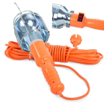Dirbtuvių lempa su laidu 10m 230v
