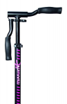 Dviratis Paspirtukas Muuwmi Scooter Pro 250 Junior Foot, rožinis/juodas