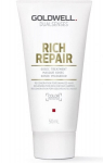 Kaukė pažeistiems plaukams Goldwell Dualsenses Rich Repair 60s 50 ml