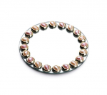 Dekoratyvinis padėklas Elia Pink 15xh1cm