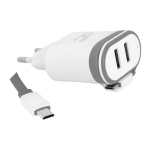 mikro usb tinklo įkroviklis 2000 ma lxg276