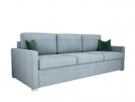 Trivietė sofa - lova AVANT DL, melsva