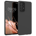 Silicone Case Soft Flexible Rubber Cover skirtas Samsung Galaxy A03s