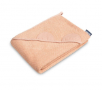 Vaiki&scaron;kas rank&scaron;luostis su gobtuvu Sensillo Crepe Teddy, 100x100, rožinis