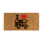 Kokosinis kilimėlis I love camper camper trailer 25x50 cm Arisol