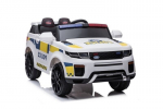 Vienvietis policijos elektromobilis BBH-021, baltas