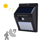 &Scaron;viestuvas su saulės baterija 20 LED, 220 Lm