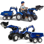 Vaikų žaidimo traktorius Falk New Holland