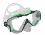 Nardymo Kaukė Mares Pure Wire Mask White Silicone-Green