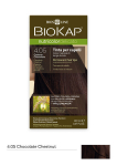 Plaukų dažai Biosline Nutricolor Delicato, 4.05, 140 ml
