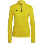 Moteri&scaron;ka treniruočių palaidinė ilgomis rankovėmis Adidas Entrada 22 HI2130, geltona